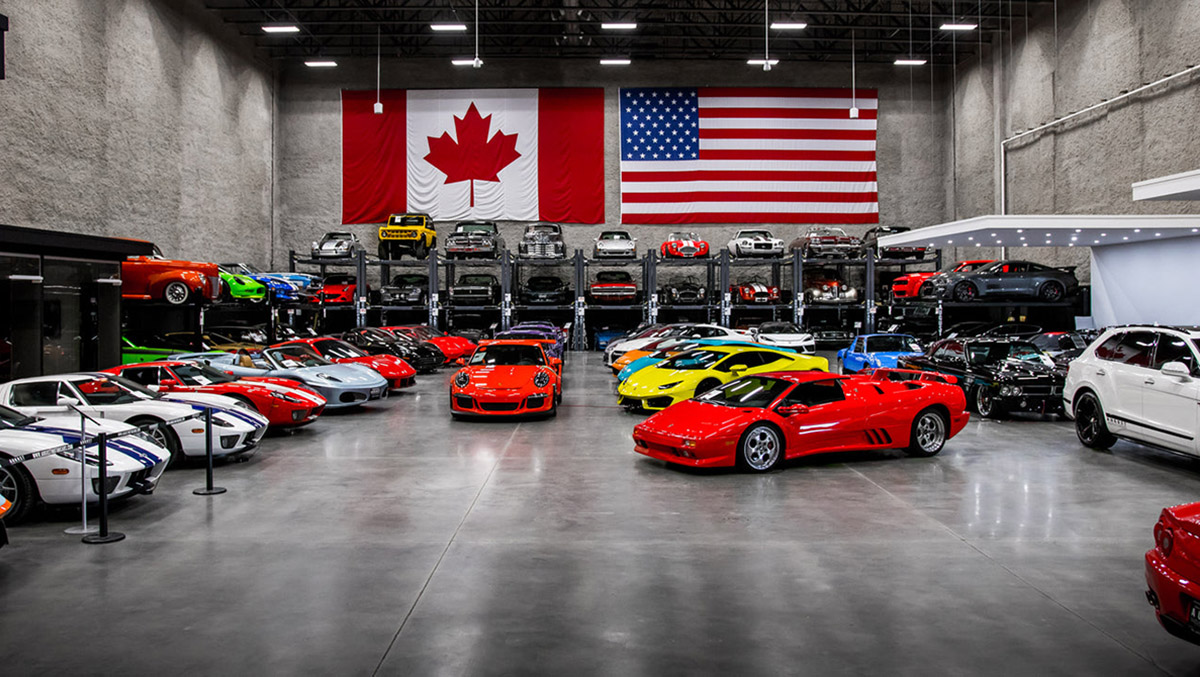 August Luxury Motorcars showroom in Kelowna, BC