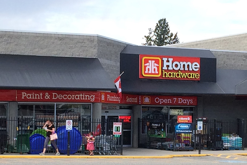 Home Hardware store in West Kelowna BC